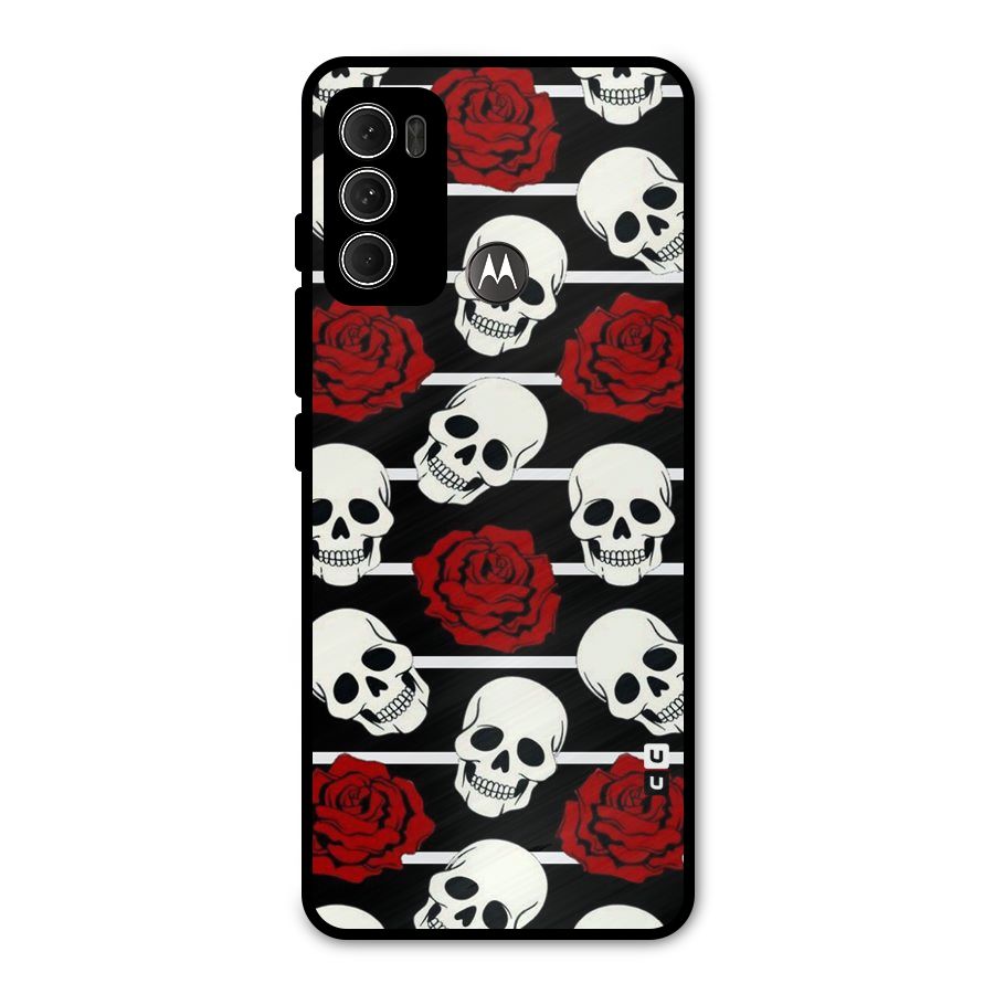 Adorable Skulls Metal Back Case for Moto G60