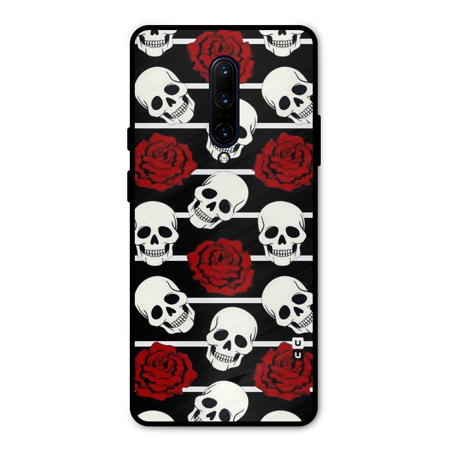 Adorable Skulls Metal Back Case for OnePlus 7 Pro