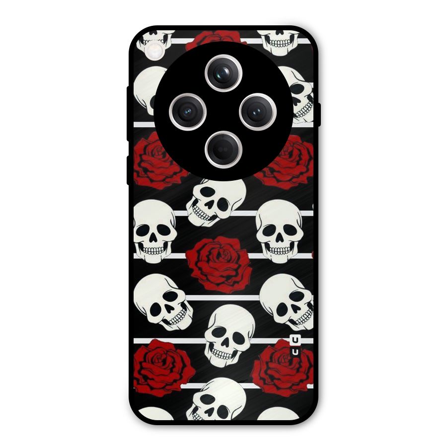 Adorable Skulls Metal Back Case for Oppo Find X8