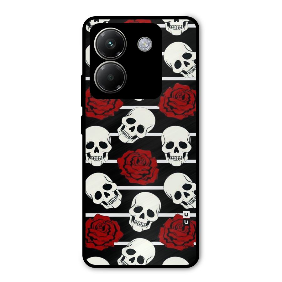 Adorable Skulls Metal Back Case for Poco M7 Pro 5G