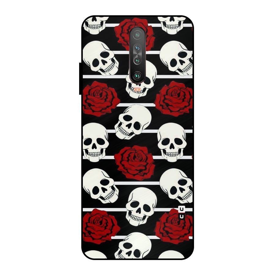 Adorable Skulls Metal Back Case for Poco X2
