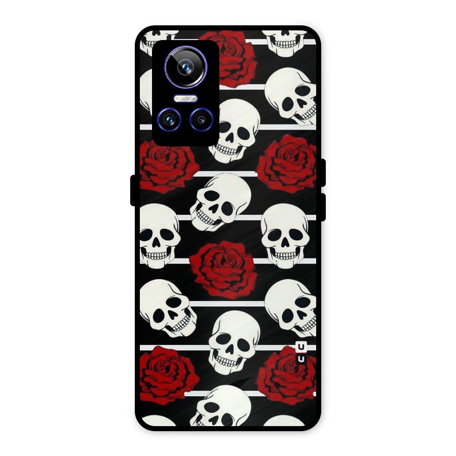 Adorable Skulls Metal Back Case for Realme GT Neo 3