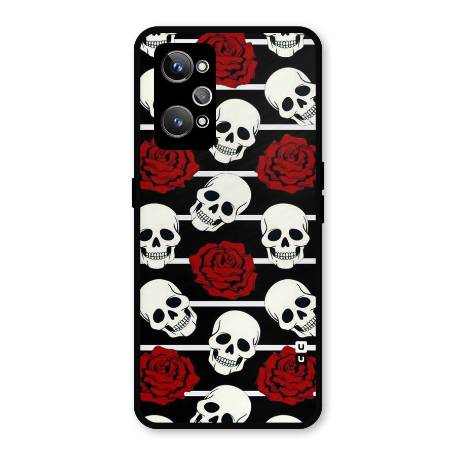 Adorable Skulls Metal Back Case for Realme GT Neo 3T