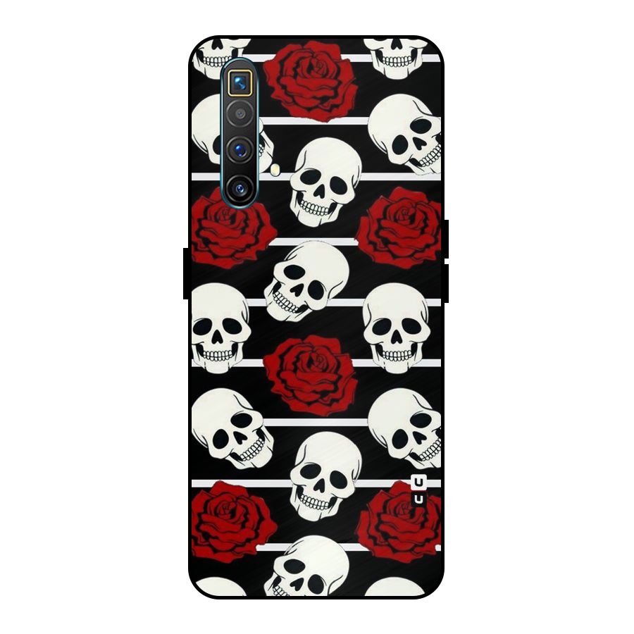 Adorable Skulls Metal Back Case for Realme X3 SuperZoom
