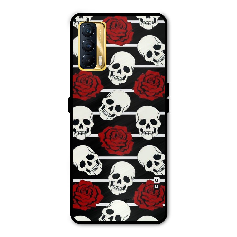 Adorable Skulls Metal Back Case for Realme X7