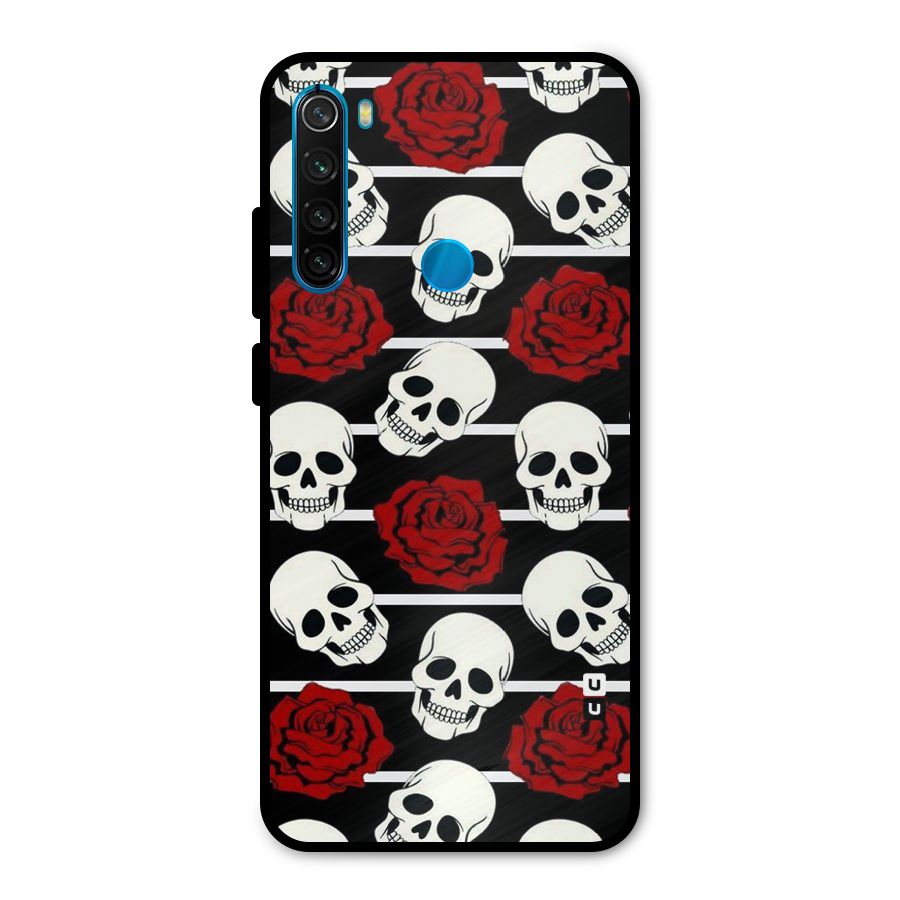 Adorable Skulls Metal Back Case for Redmi Note 8
