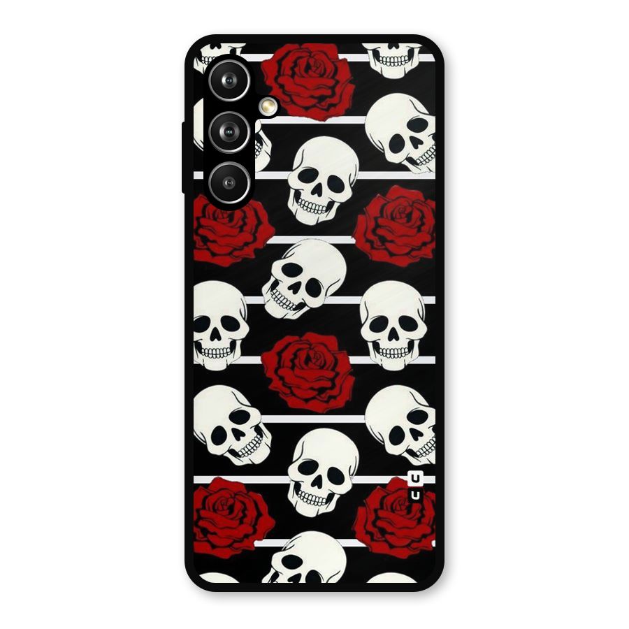 Adorable Skulls Metal Back Case for Samsung Galaxy M54