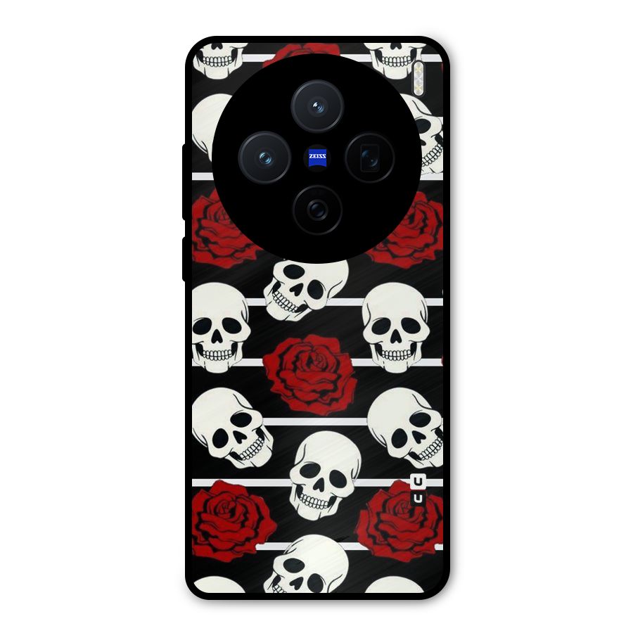 Adorable Skulls Metal Back Case for Vivo X200