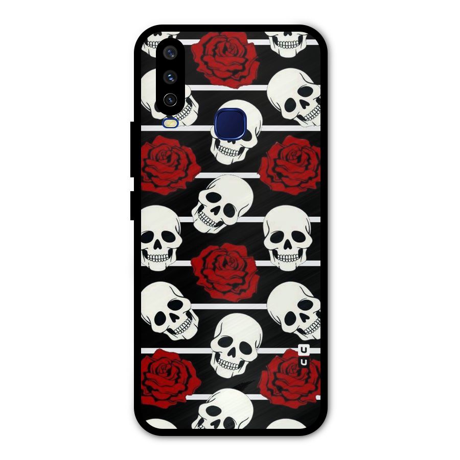 Adorable Skulls Metal Back Case for Vivo Y15