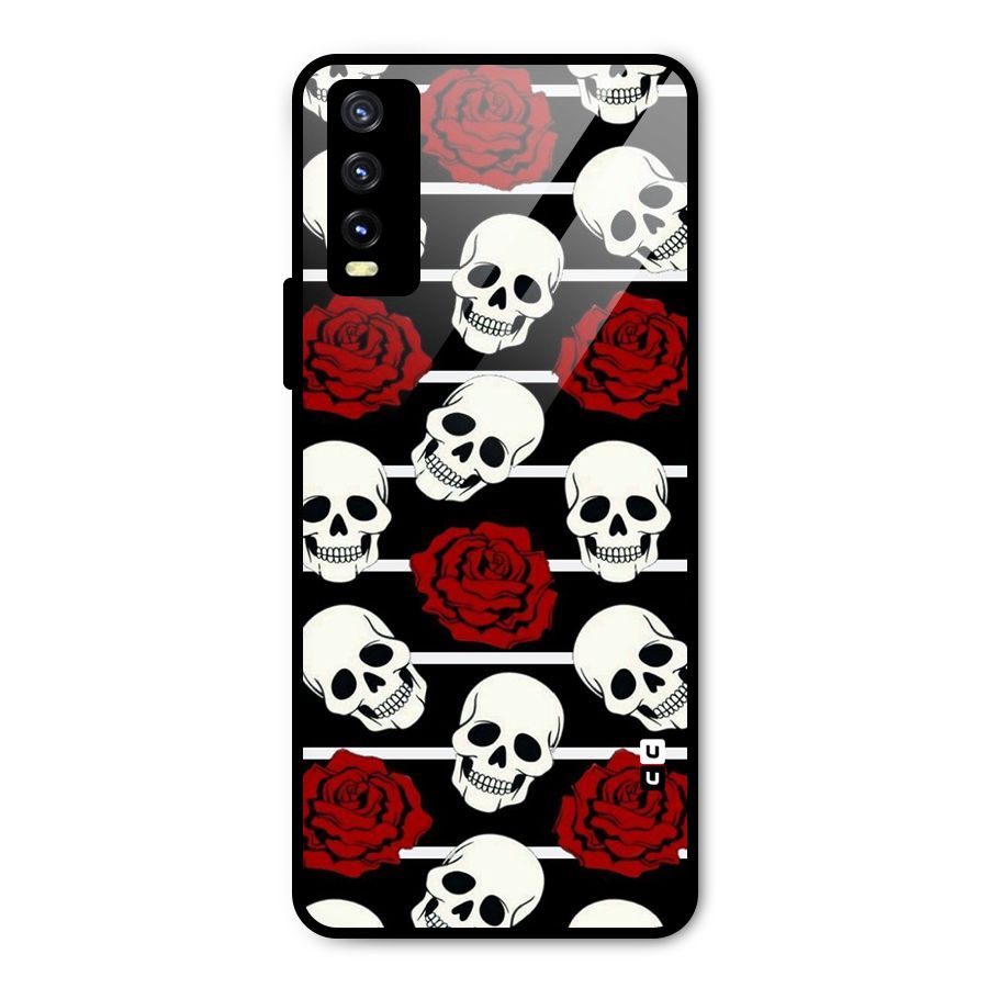 Adorable Skulls Metal Back Case for Vivo Y20i