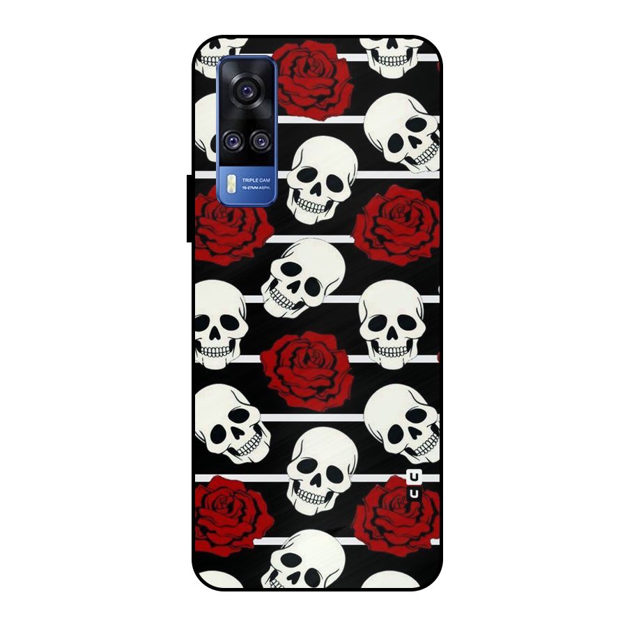 Adorable Skulls Metal Back Case for Vivo Y51