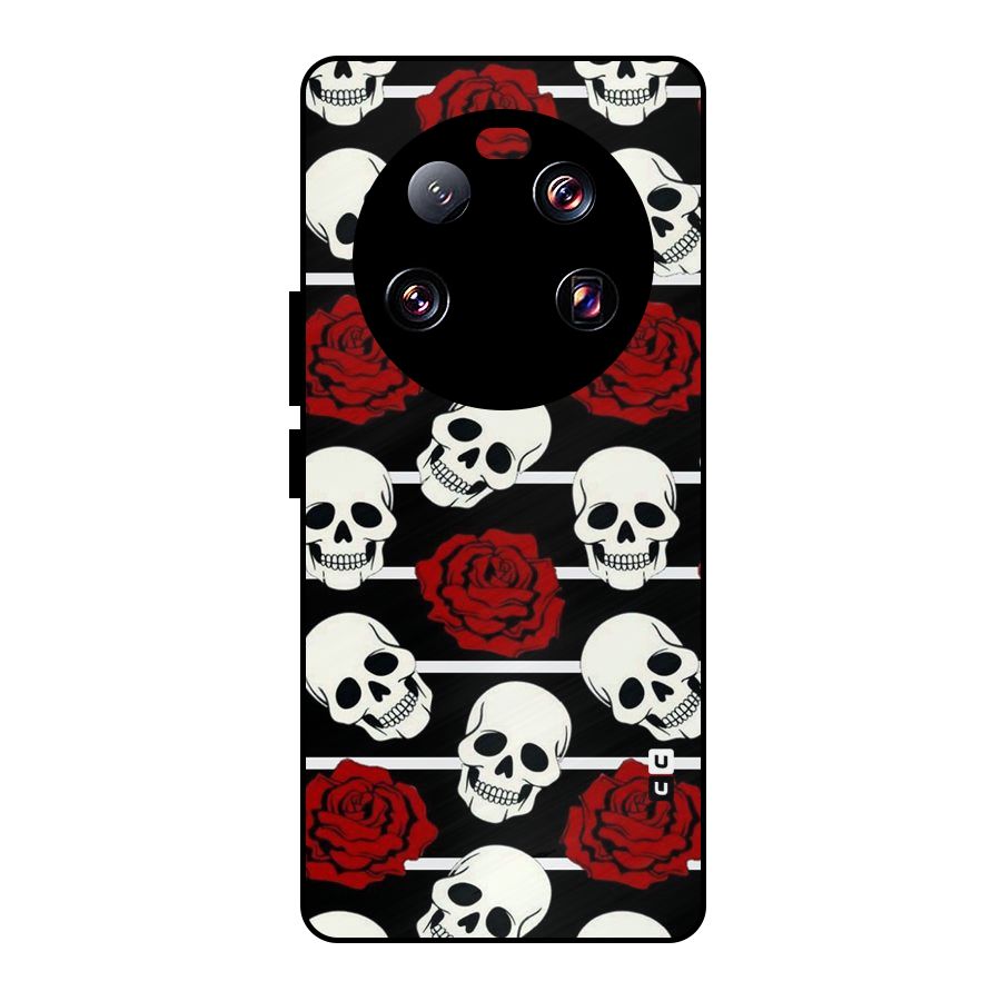 Adorable Skulls Metal Back Case for Xiaomi 13 Ultra
