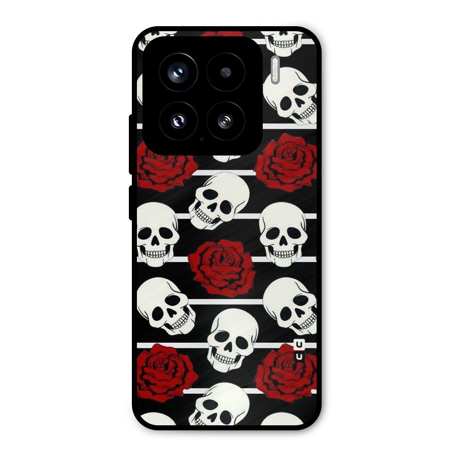 Adorable Skulls Metal Back Case for Xiaomi 15