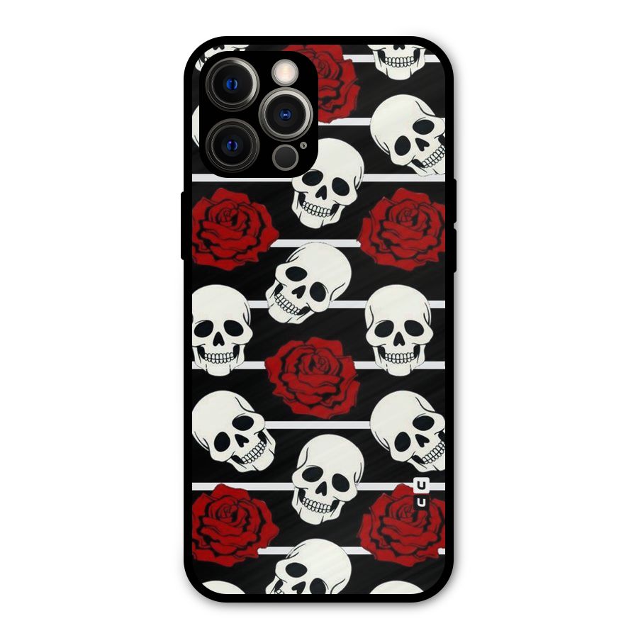 Adorable Skulls Metal Back Case for iPhone 12 Pro Max