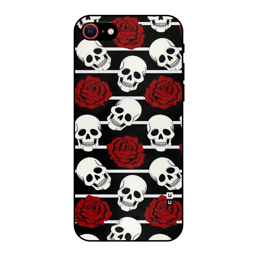 Adorable Skulls Metal Back Case for iPhone 7