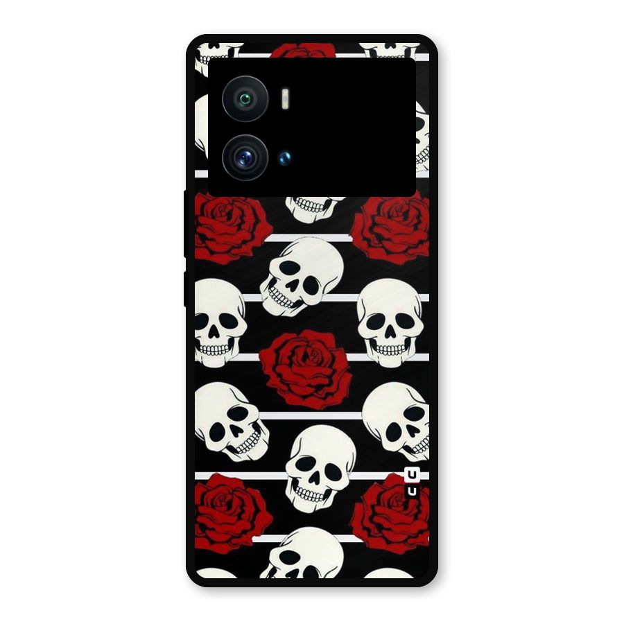 Adorable Skulls Metal Back Case for iQOO 9 Pro