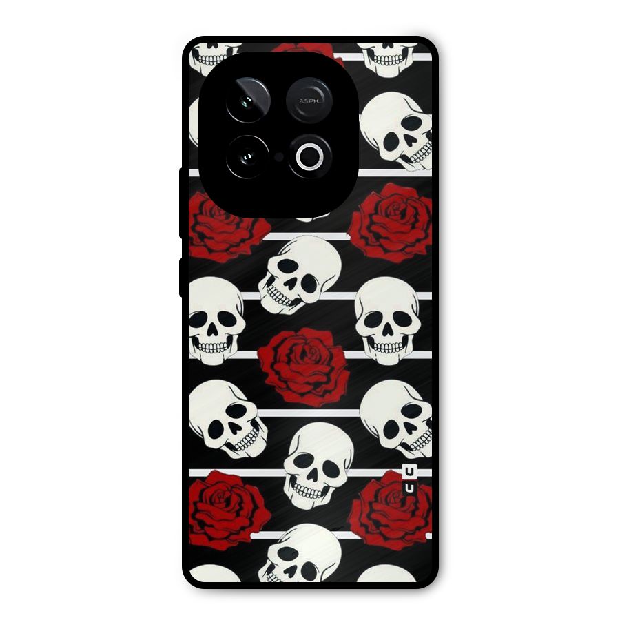 Adorable Skulls Metal Back Case for iQOO Neo 10