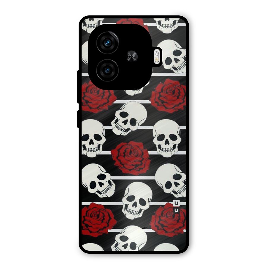 Adorable Skulls Metal Back Case for iQOO Neo 10R