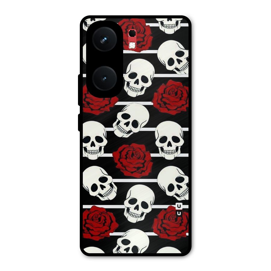 Adorable Skulls Metal Back Case for iQOO Neo 9 Pro