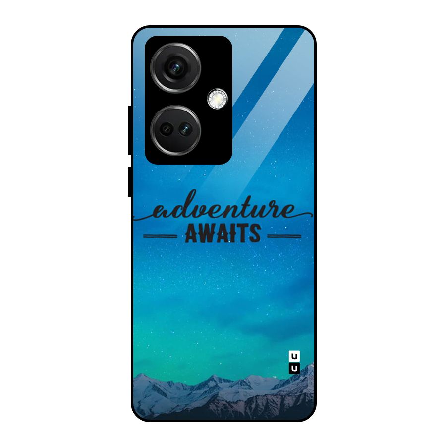 Adventure Awaits Glass Back Case for OnePlus Nord CE 3 5G
