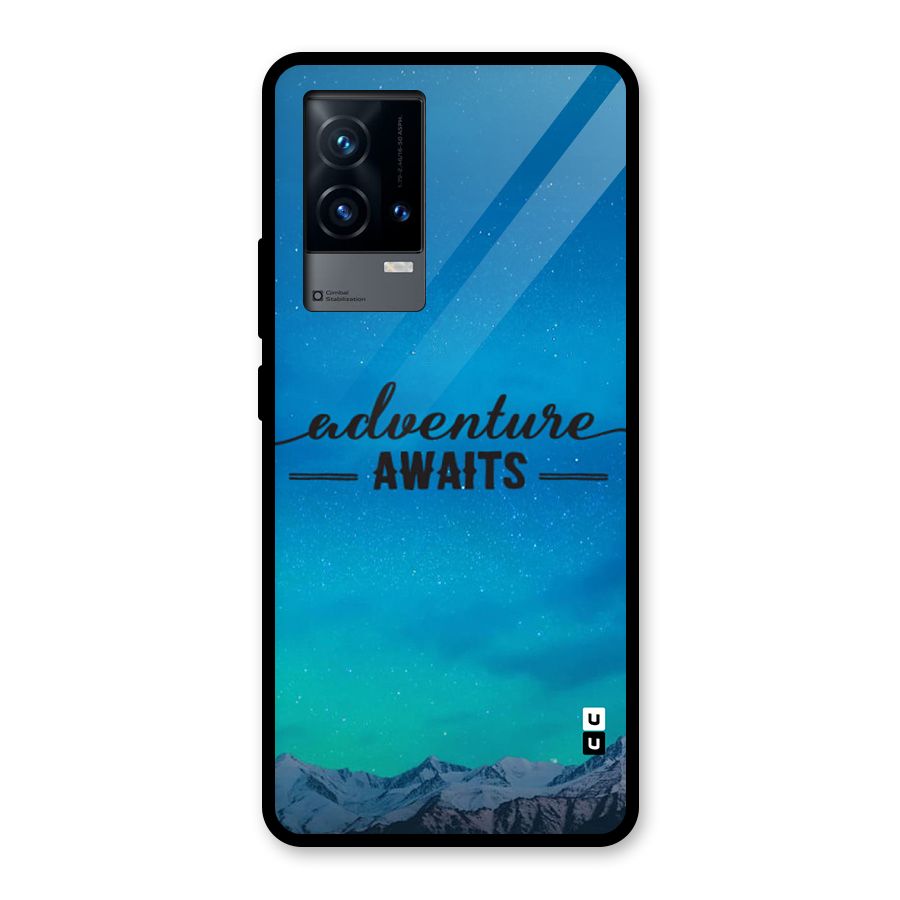 Adventure Awaits Glass Back Case for iQOO 9 5G