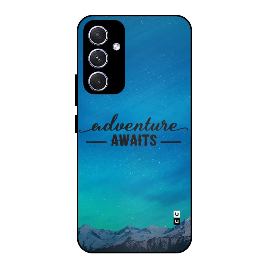 Adventure Awaits Metal Back Case for Galaxy A54