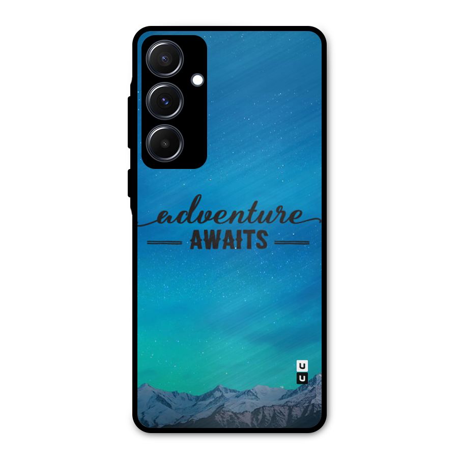 Adventure Awaits Metal Back Case for Galaxy A55