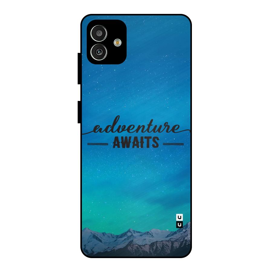 Adventure Awaits Metal Back Case for Galaxy M13 5G