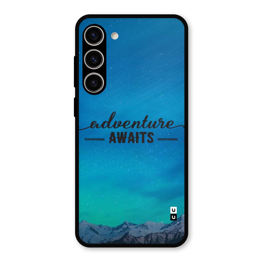 Adventure Awaits Metal Back Case for Galaxy S23 Plus