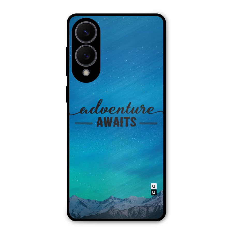 Adventure Awaits Metal Back Case for Galaxy S25 Edge