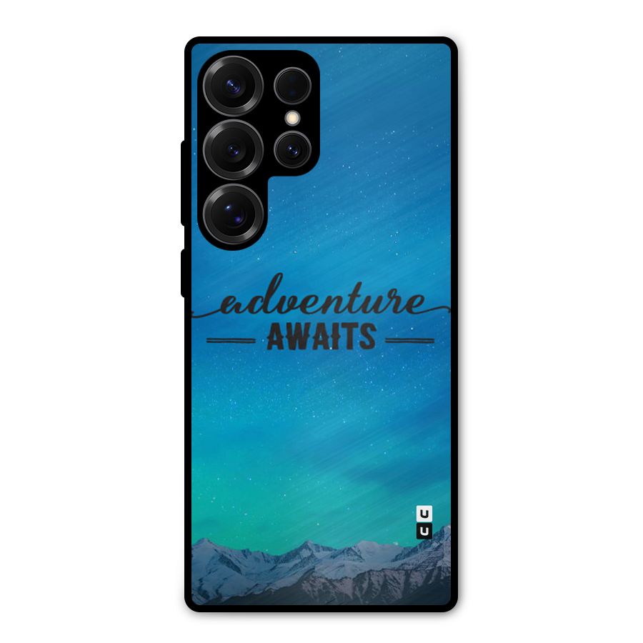 Adventure Awaits Metal Back Case for Galaxy S25 Ultra