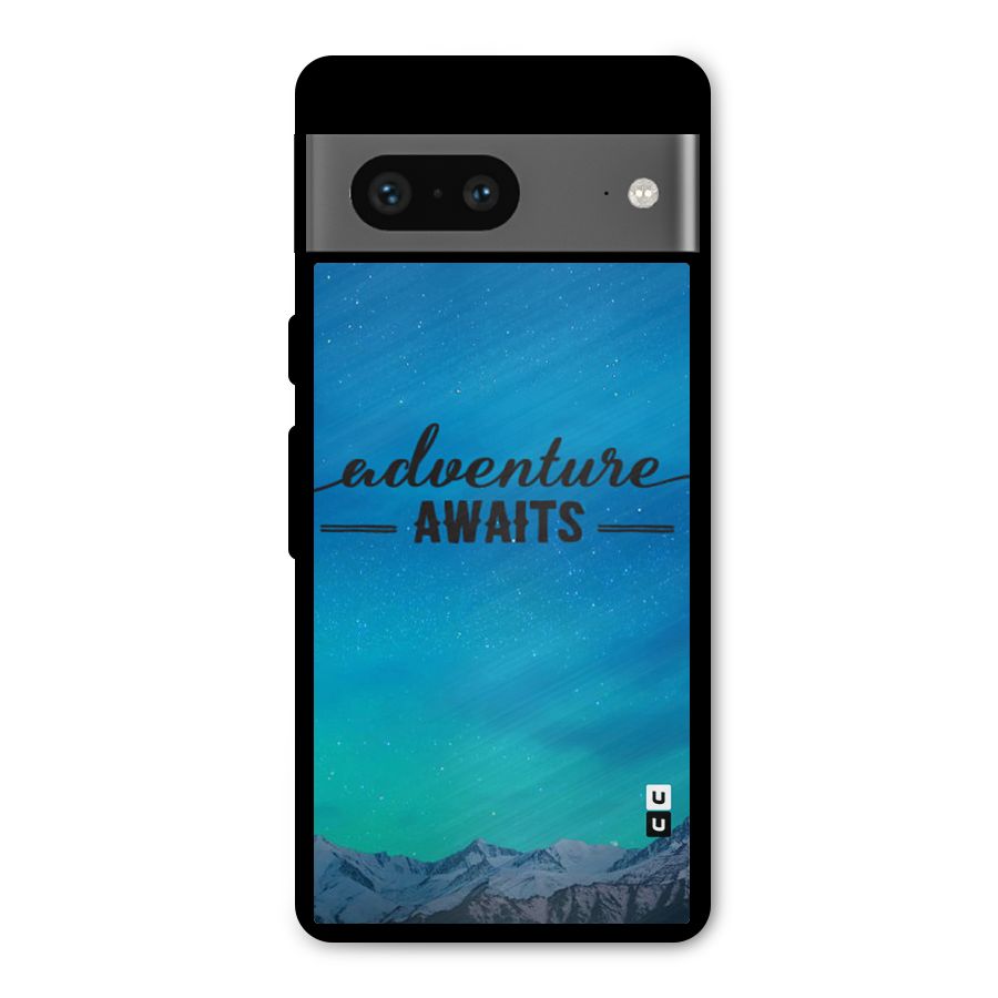 Adventure Awaits Metal Back Case for Google Pixel 7