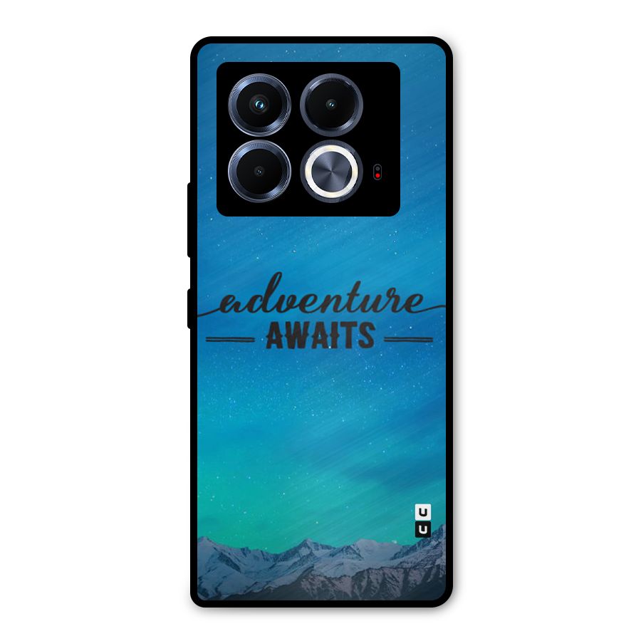 Adventure Awaits Metal Back Case for Infinix Note 40 5G