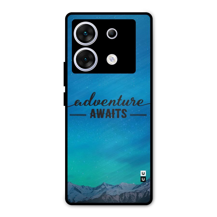 Adventure Awaits Metal Back Case for Infinix Zero 30 5G