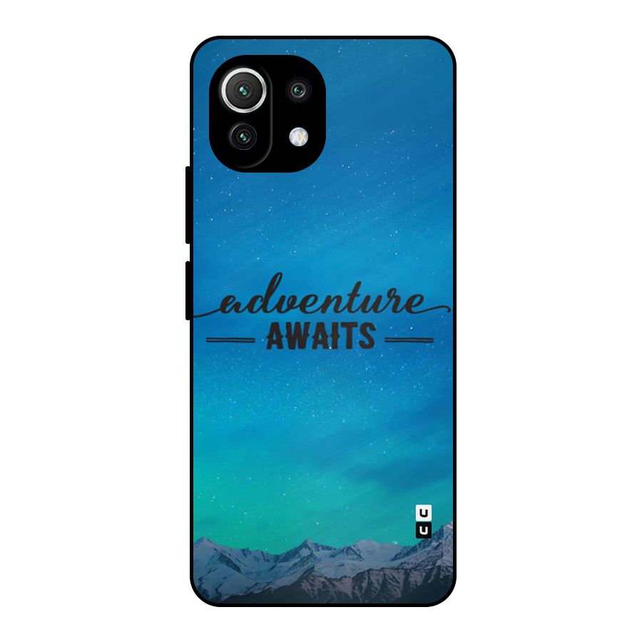 Adventure Awaits Metal Back Case for Mi 11 Lite NE 5G