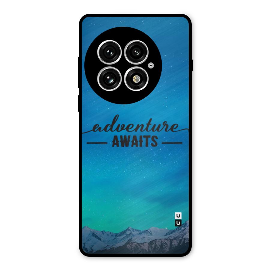 Adventure Awaits Metal Back Case for OnePlus 13
