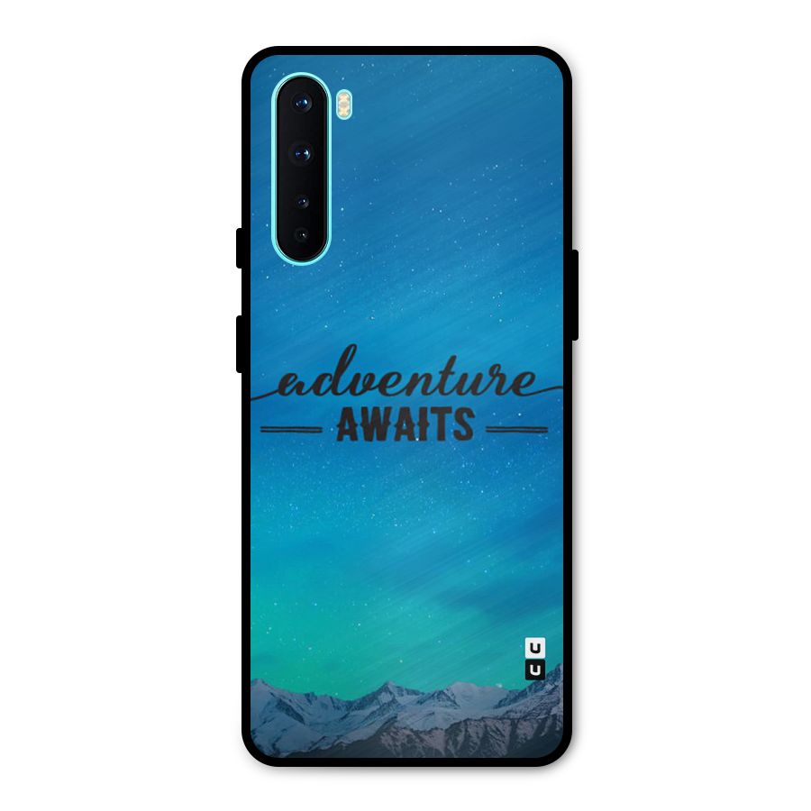 Adventure Awaits Metal Back Case for OnePlus Nord