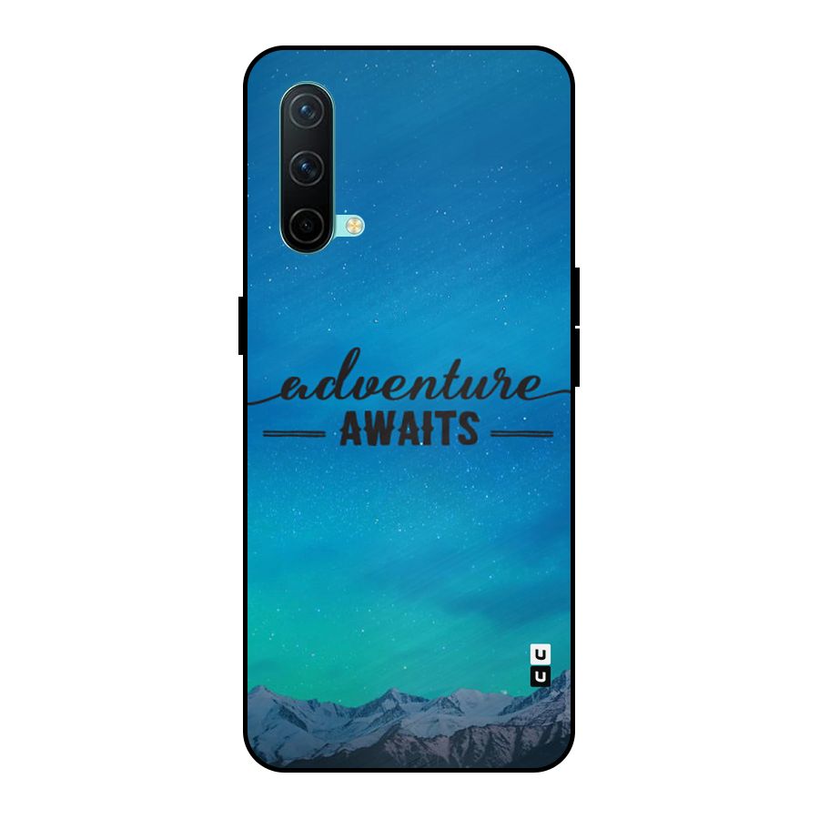 Adventure Awaits Metal Back Case for OnePlus Nord CE 5G