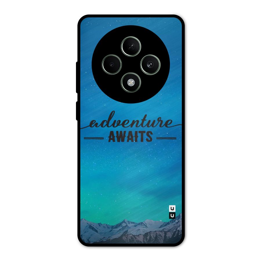 Adventure Awaits Metal Back Case for Oppo F27