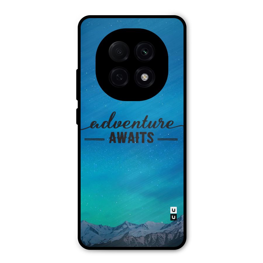 Adventure Awaits Metal Back Case for Oppo F29 Pro