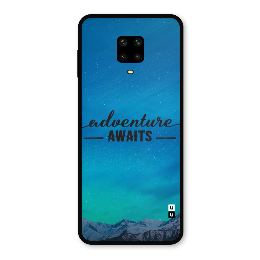 Adventure Awaits Metal Back Case for Poco M2 Pro
