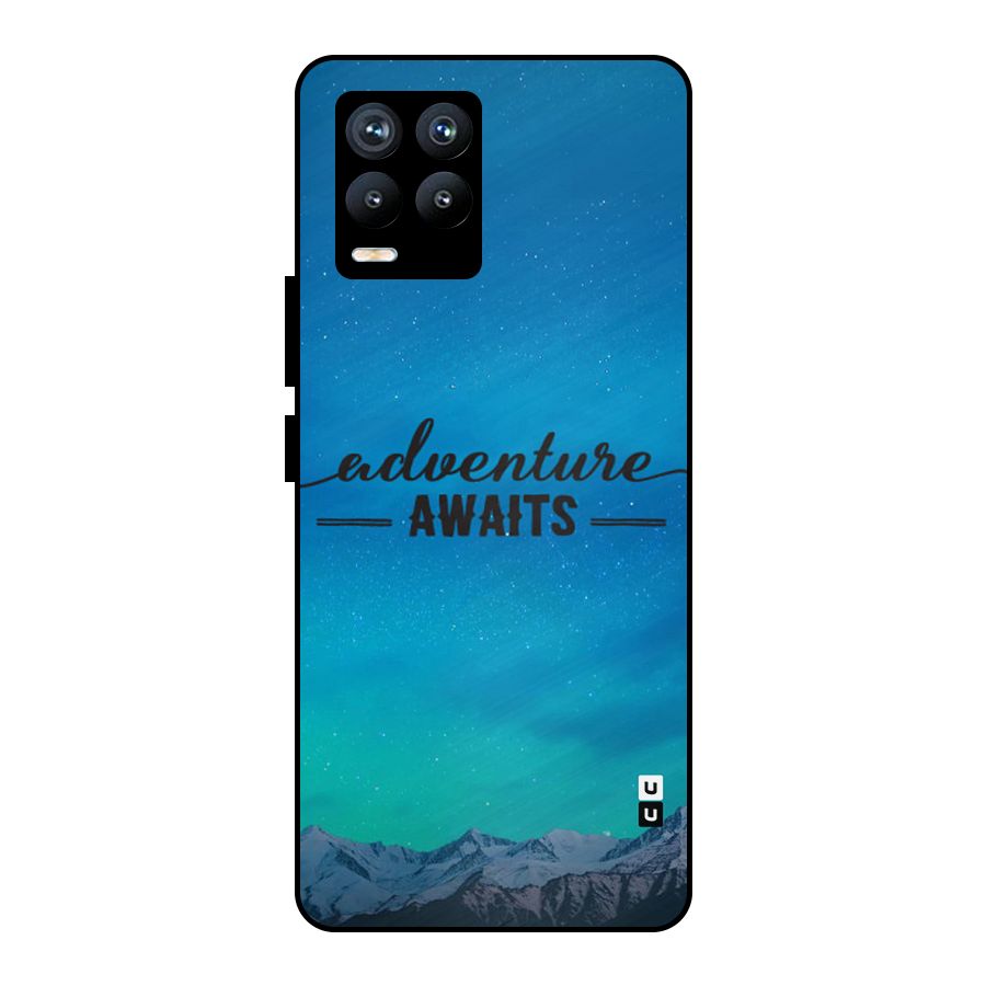 Adventure Awaits Metal Back Case for Realme 8 Pro