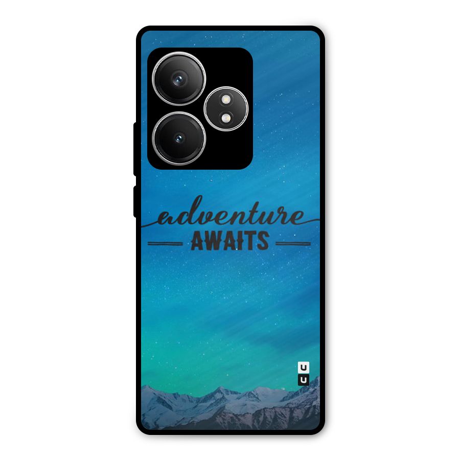 Adventure Awaits Metal Back Case for Realme GT 6T