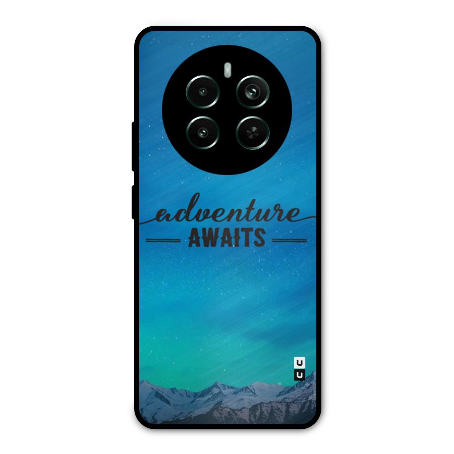 Adventure Awaits Metal Back Case for Realme Narzo 70 Pro