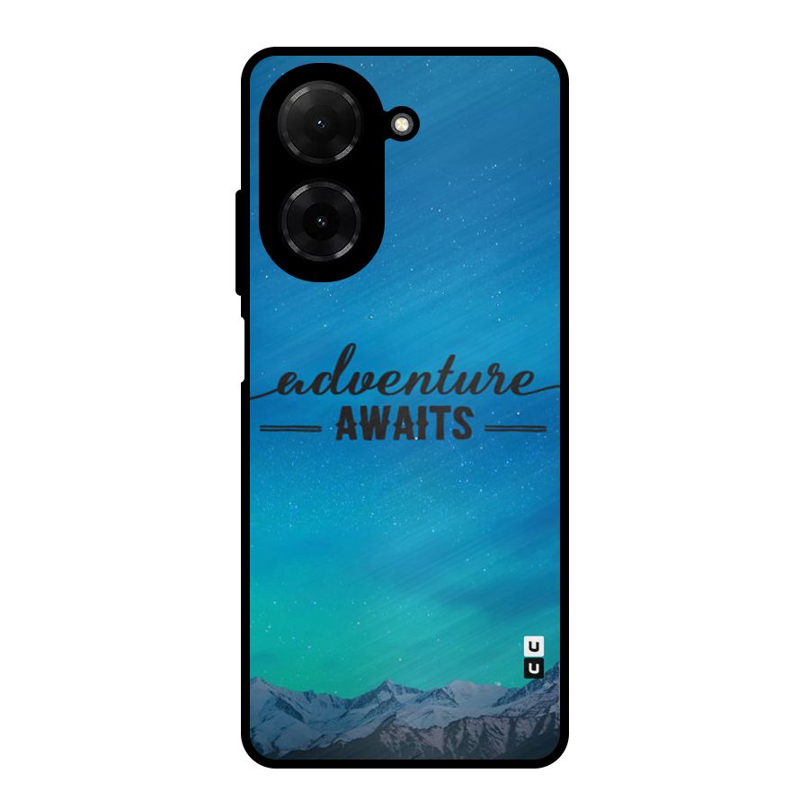 Adventure Awaits Metal Back Case for Redmi A5 4G
