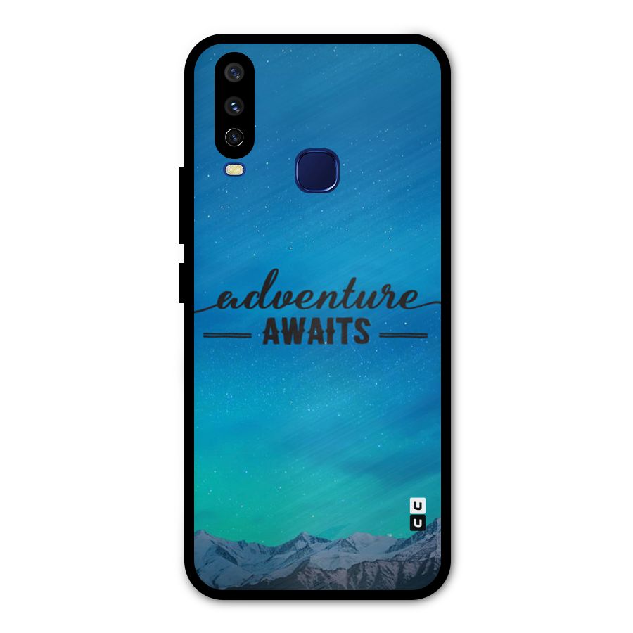 Adventure Awaits Metal Back Case for Vivo Y15