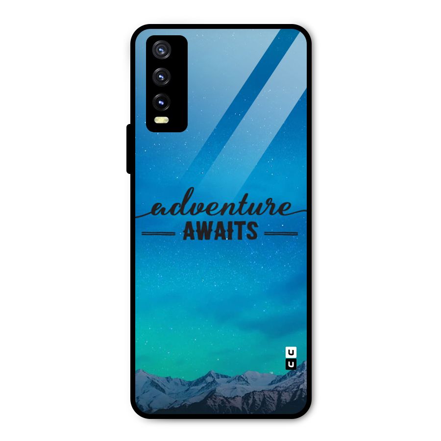 Adventure Awaits Metal Back Case for Vivo Y20t