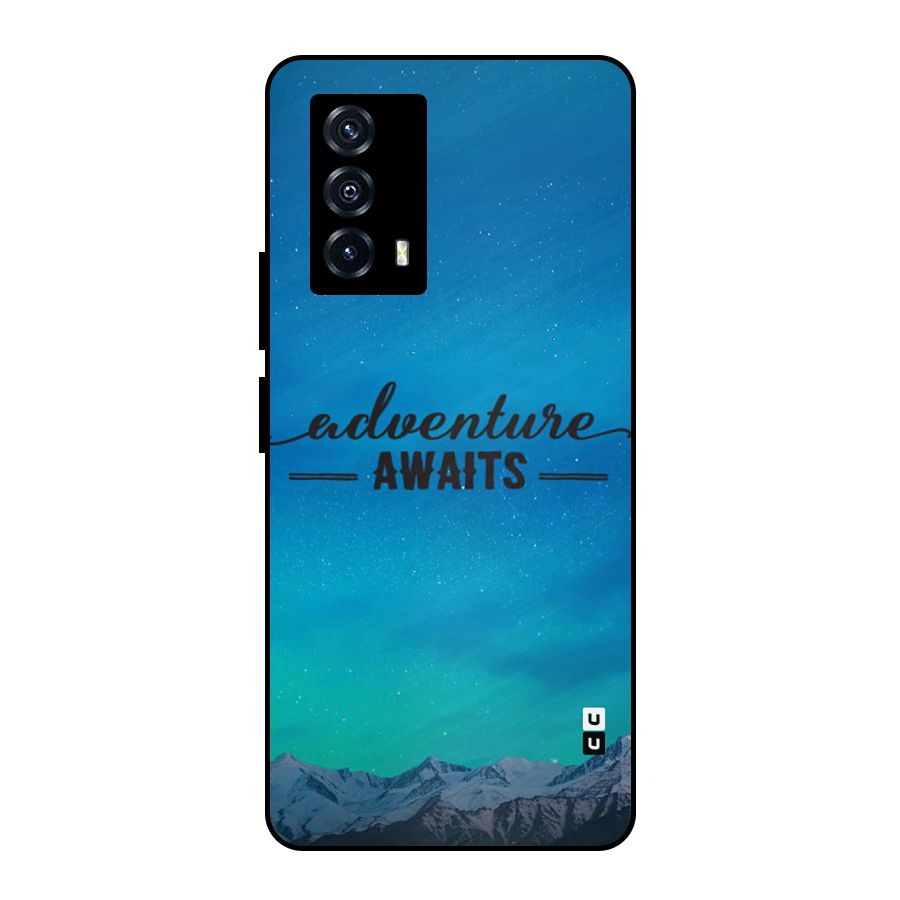 Adventure Awaits Metal Back Case for iQOO Z5