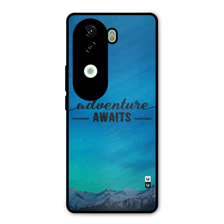Adventure Awaits Metal Back Case for iQOO Z9s
