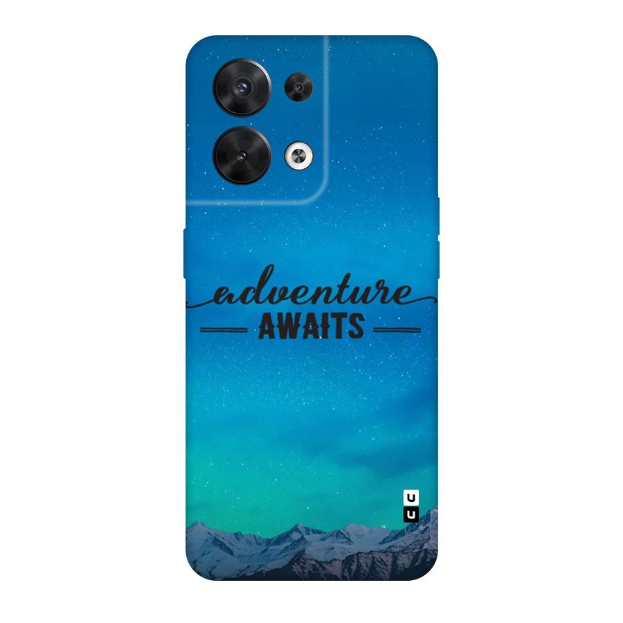 Adventure Awaits Original Polycarbonate Back Case for Oppo Reno8 5G